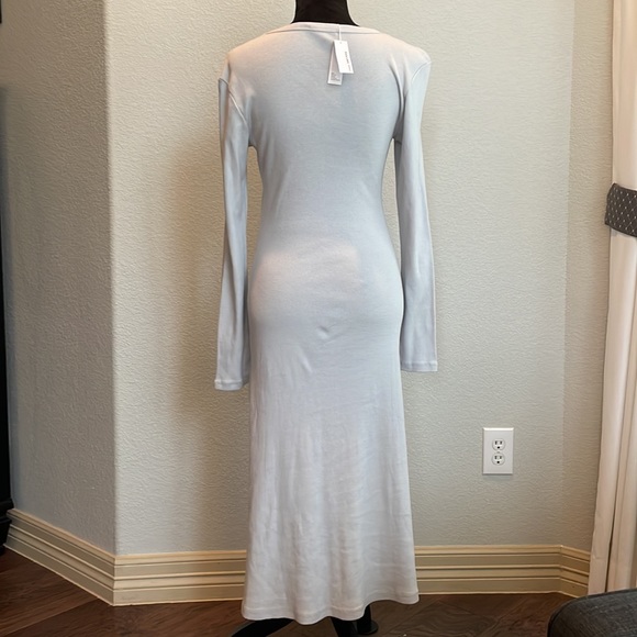 Ribbed Cardigan Dress,James Perse - Picture 4 of 8